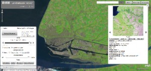 LandsatLook Viewer facilite le téléchargement des images Landsat et leur intégration rapide dans un SIG.