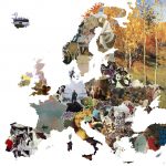 Les œuvres d’art célèbres d’Europe en carte