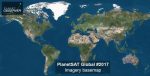 PlanetObserver annonce la sortie de la basemap mondiale d’images satellite PlanetSAT Global version #2017 