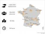 Le Mobiliscope s’étend sur 22 villes françaises