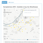 Européennes 2019 : Issy-les-Moulineaux a publié les résultats en open data