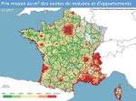 Le prix du mètre carré par commune sur data.gouv.fr
