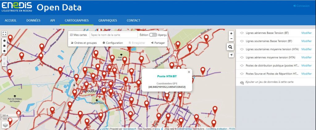 Open Data : Enedis Complète Sa Cartographie Des Réseaux