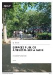 Espaces publics à végétaliser à Paris