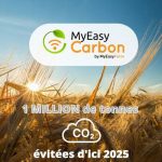 MyEasyFarm lève 1M€ pour accélérer la transition agro-écologique des secteurs agricoles et agro-alimentaires, grâce à sa solution MyEasyCarbon